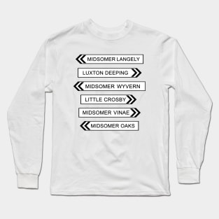 Midsomer Signs Long Sleeve T-Shirt